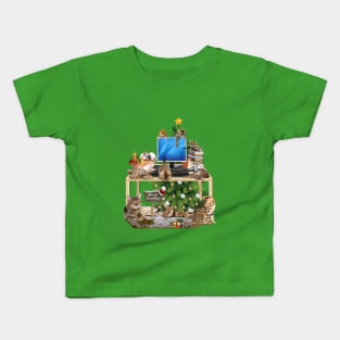 Christmas - Working from Home Kids T-Shirt